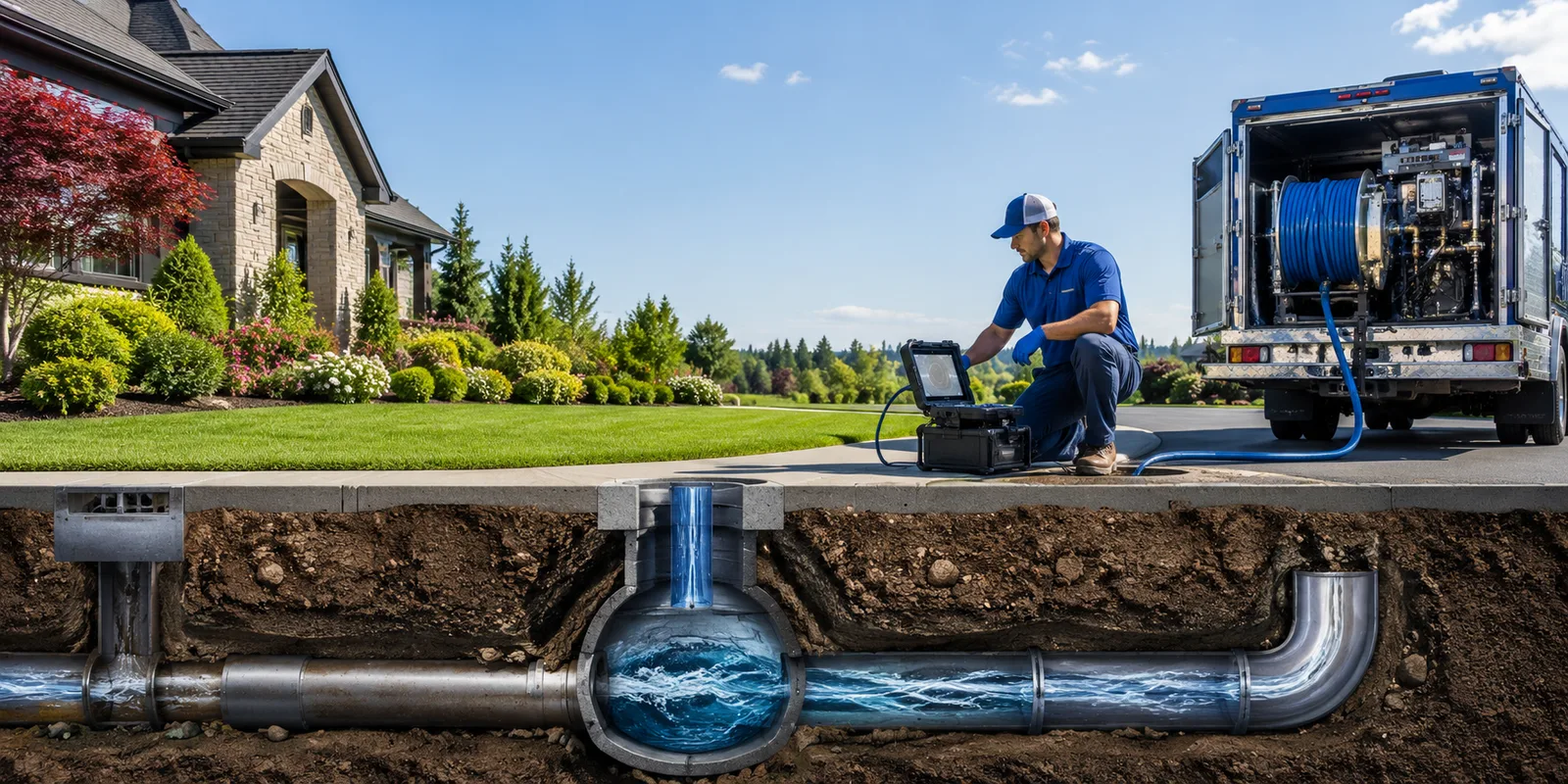 Drainage restoration information for Sauk City, WI
